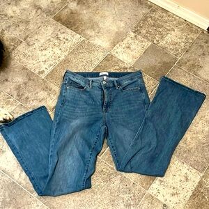 Jessica Simpson Slightly Flared Denim Jeans